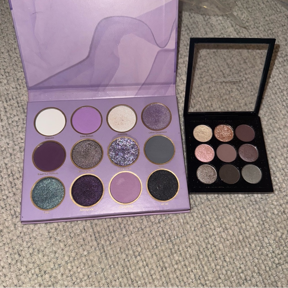 MAC solar glow times nine mini eye shadow palette and sheglam violet palette - Picture 3 of 7